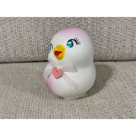 Target Spritz Lavender Purple Ceramic Lovebird Valentine Day - Picture 3 of 7